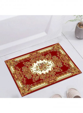 Modern Simple Flowers Pattern Comfy Mat Multicolour 140x200cm