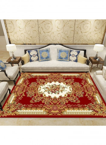 Modern Simple Flowers Pattern Comfy Mat Multicolour 140x200cm