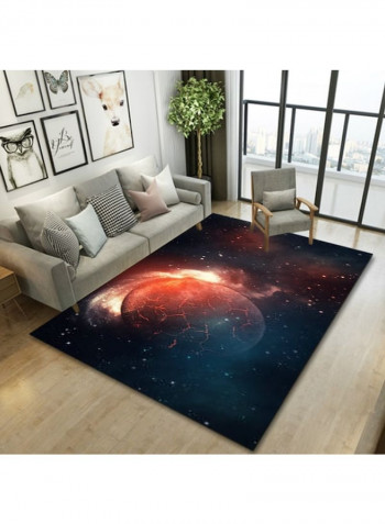 3D Printed Modern Style Carpet Multicolour 120x160cm