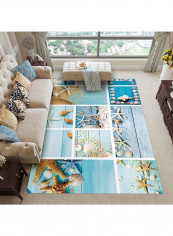 Three-Dimensional Exquisite Rectangle Carpet Multicolour 120x160cm