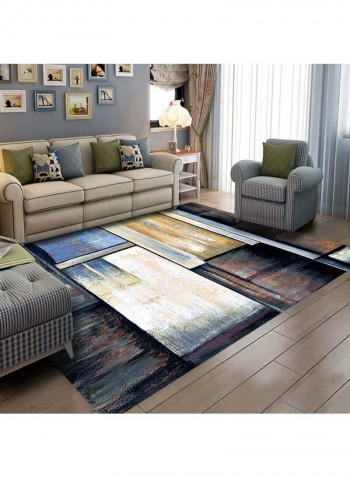Living Room Rug Eco-friendly Simple Non-Toxic Carpet Multicolour 120 x 160cm
