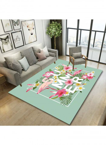 Nordic Style Anti-Skidding Printed Carpet Multicolour 120x160cm