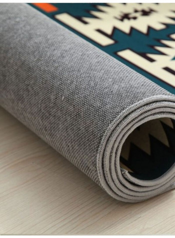 Space Pattern Comfortable Anti-Skidding Fashion Mat Multicolour 140x200cm