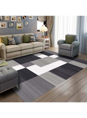 Geometric Pattern Carpet Multicolour 120x160cm