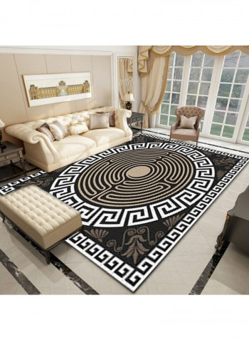 Line Pattern European Style Rug Multicolour 120 x 160cm