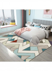 Durable  Anti-Slip Carpet Multicolour 120x160cm