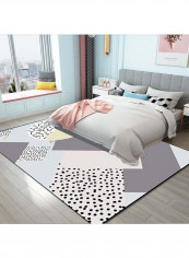 Nordic Style Anti-Slip Carpet Multicolour 120x160cm