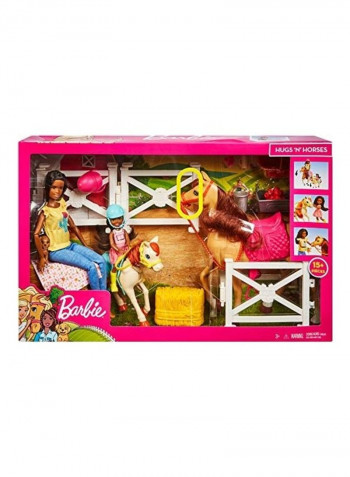 Barbie Playset With Barbie And Chelsea Dolls 5x20inch