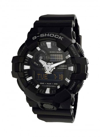 Men's Water Resistant Analog/Digital Watch GA700-1B