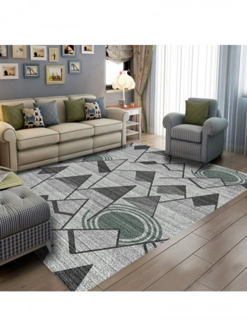 Classic Non-Skid Living Room Rug Grey 120 x 160cm
