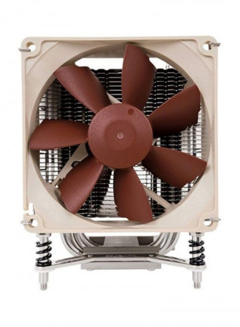 Premium CPU Cooler For Intel Xeon 9centimeter Beige/Brown