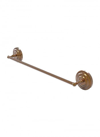 Que New Collection Brass Towel Bar Bronze 18inch