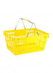Super Sani-Basket Yellow 13x19x10inch