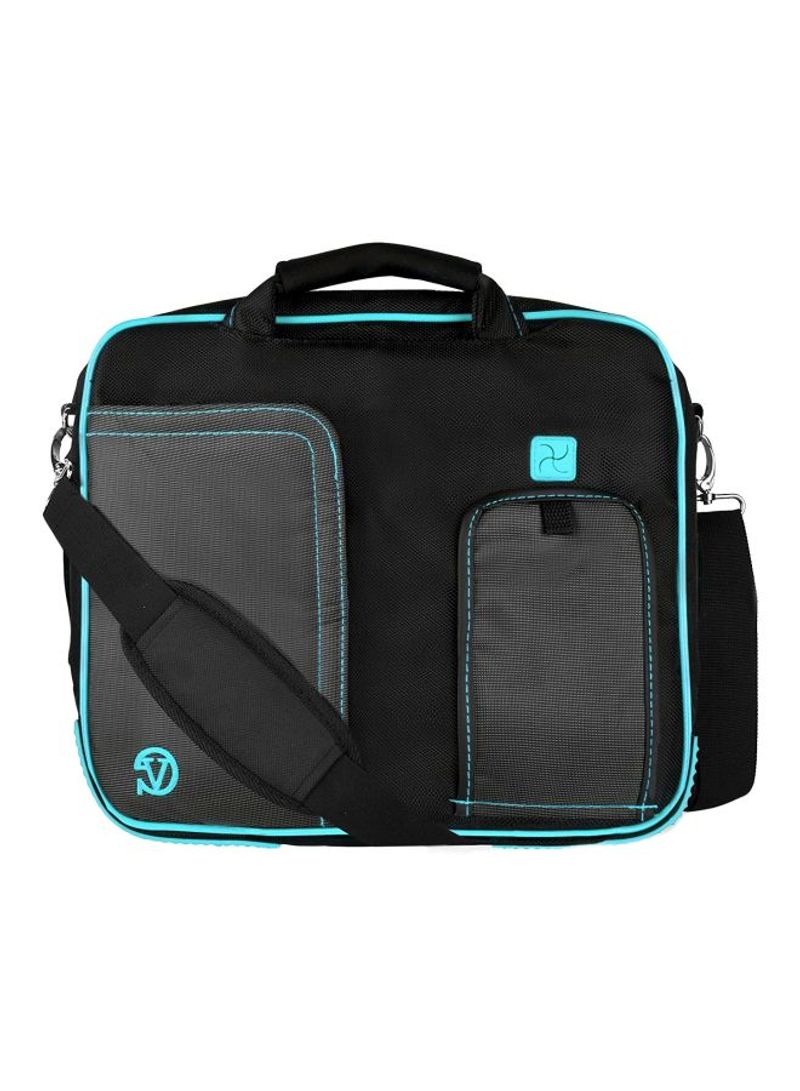 Messenger Bag For 13-Inch Laptop Blue/Black