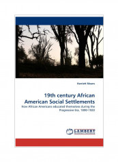 19th Century African American Social Settlements Paperback