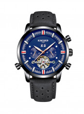 Men's Leather Chronograph Watch J2436BBL