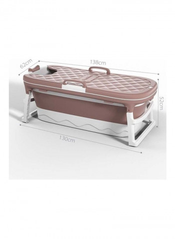 Children Folding Bathtub Multicolour 138 x 63 x 23centimeter