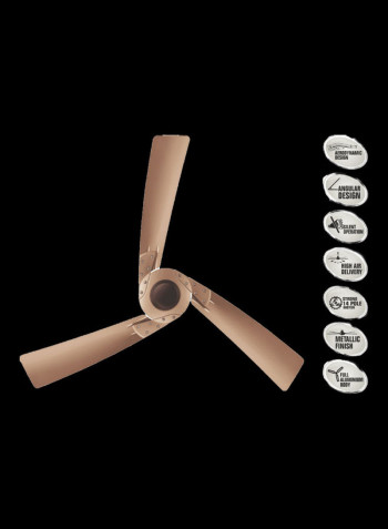 Ceiling Fan 68 W 250595 Golden