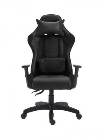 High Back Ergonomic Swivel Chair Black 50x128x65cm