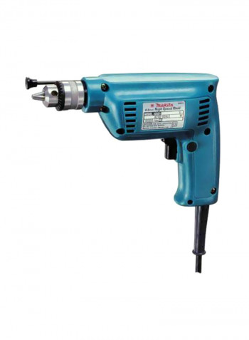 Electric Drilling Machine Blue/Black/Silver 206millimeter