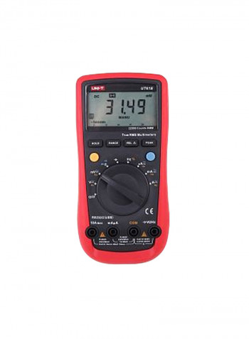 Digital Multimeter Red/Black 180x87x47millimeter
