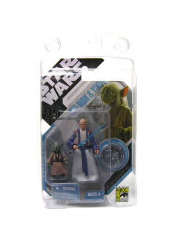 Star Wars McQuarrie Concept Yoda And Obi Wan Kenobi Action Figure