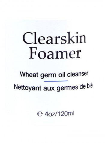 Clearskin Foamer Wheat Germ Oil Cleanser 4ounce