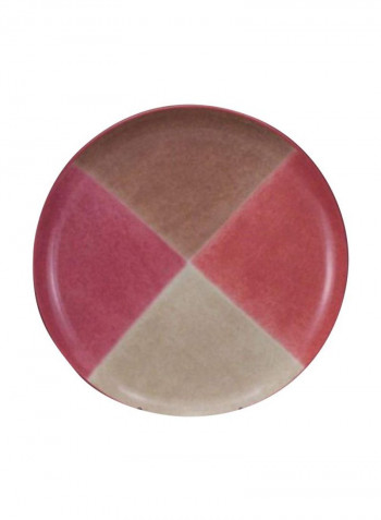 Accent Serve Plate Pink/Brown/Beige