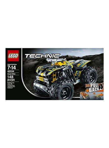 148-Piece 42034 Technic Quad Bike