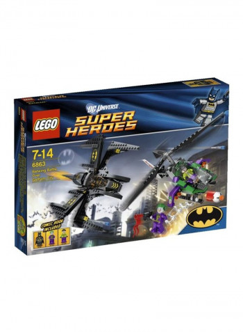 Super Heroes Batwing Battle Over Gotham City 6863