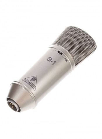 Large-Diaphragm Studio Condenser Microphone B1 Silver