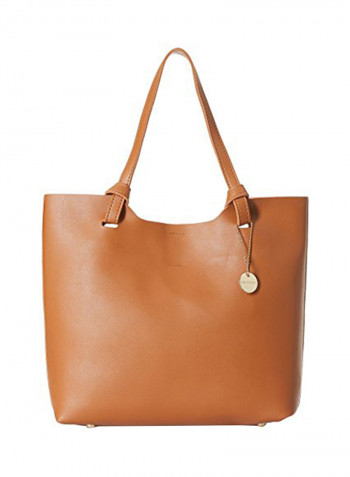 Polyester Blend Handbag LWHB02007TAN Brown
