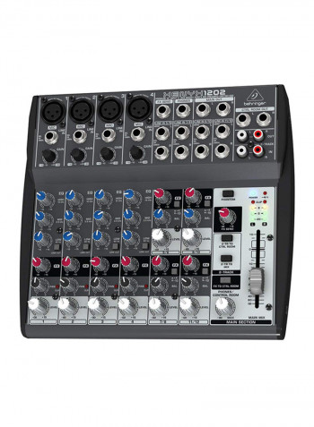 Premium 12-Input 2-Bus Mixer 1202 Grey/Red/Blue