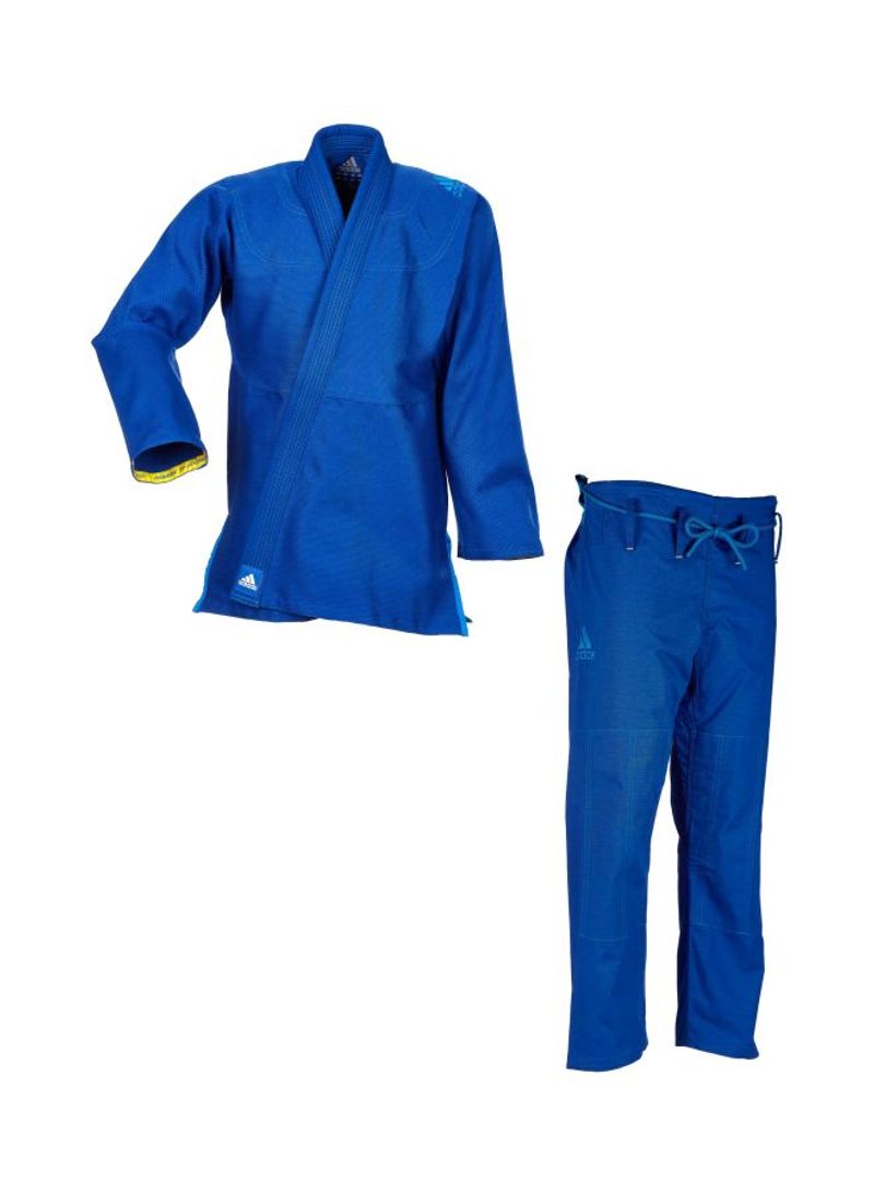Challenge 2.0 Brazilian Jiu-Jitsu Uniform - Blue/Shock Blue, A1 160cm
