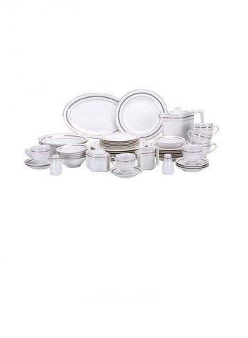 47-Piece Ovation Dinner Set White 23cm