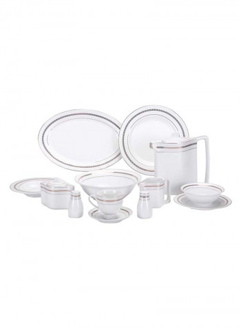 47-Piece Ovation Dinner Set White 23cm