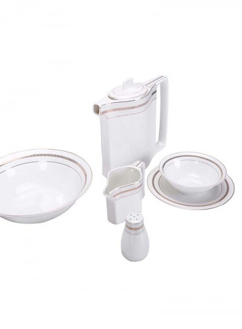 47-Piece Ovation Dinner Set White 23cm