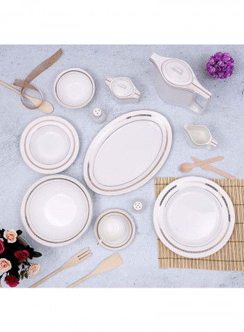 47-Piece Ovation Dinner Set White 23cm