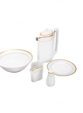 47-Piece Ovation Dinner Set White 25cm