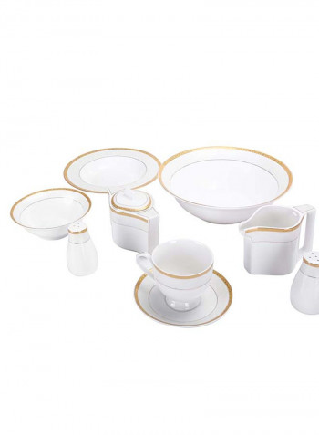 47-Piece Ovation Dinner Set White 25cm