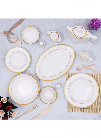 47-Piece Ovation Dinner Set White 25cm