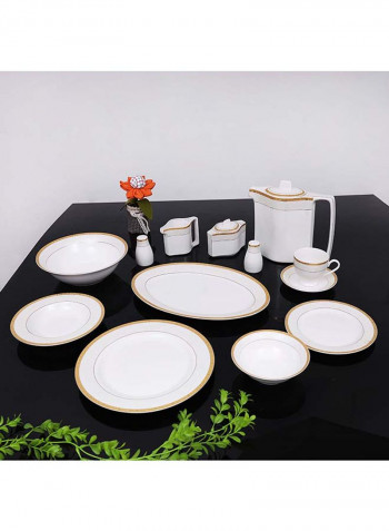 47-Piece Ovation Dinner Set White 25cm