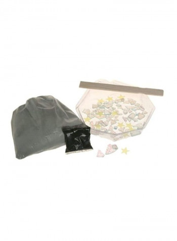 Glow-in-the-Dark Stepping Stone Kit Clear