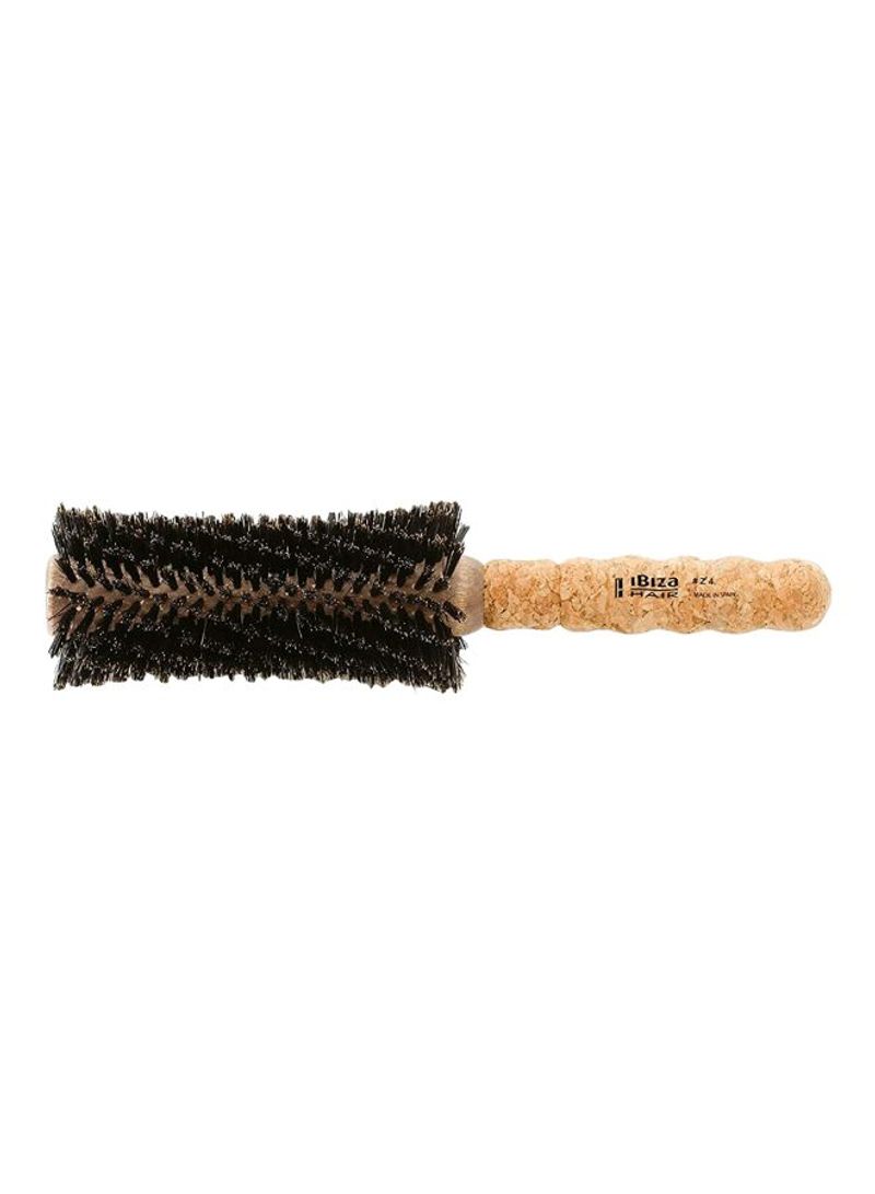 Large Extended Cork Brush Beige/Black