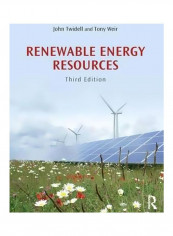Renewable Energy Resources Paperback English by John Twidell - 26 January 2015 reviews Renewable Energy Resources Paperback English by John Twidell - 26 January 2015