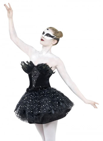 Swan Masquerade Costume M