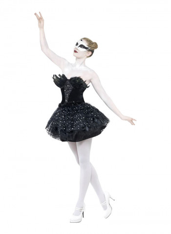 Swan Masquerade Costume S