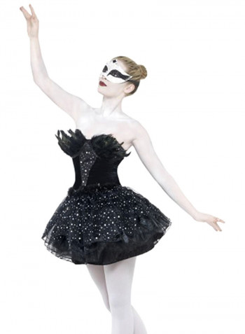 Swan Masquerade Costume S