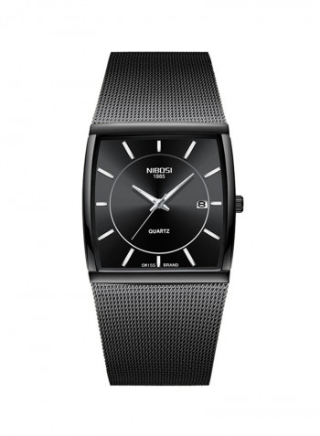 Men's Stainless Steel Date Display Analog Watch NNSB03708600