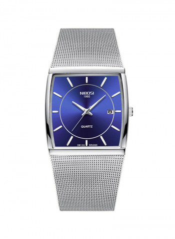Men's Stainless Steel Date Display Analog Watch NNSB03708601